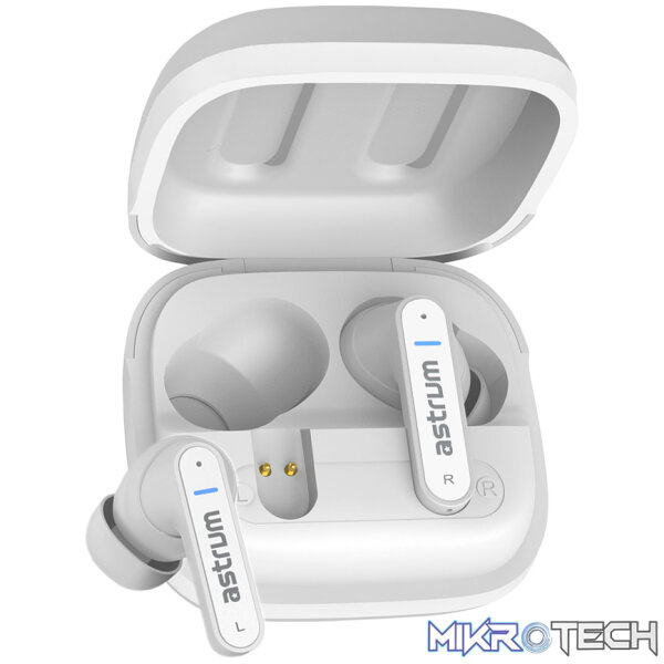 ET360 True Wireless Bluetooth Earbuds - White - Image 2